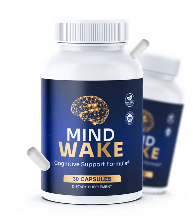 MindWake bottle with capsules