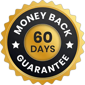 60 day money-back guarantee badge